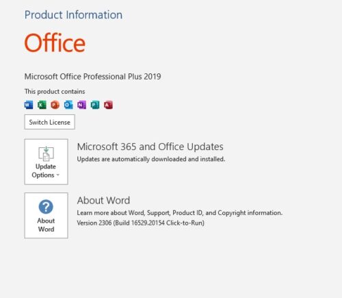 Microsoft Office 2019 Professional Plus License Key Price In BD photo review