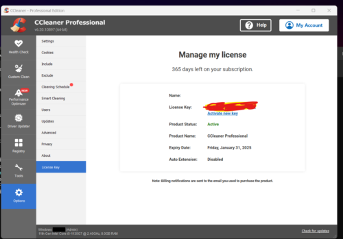 CCleaner Professional Price In BD photo review