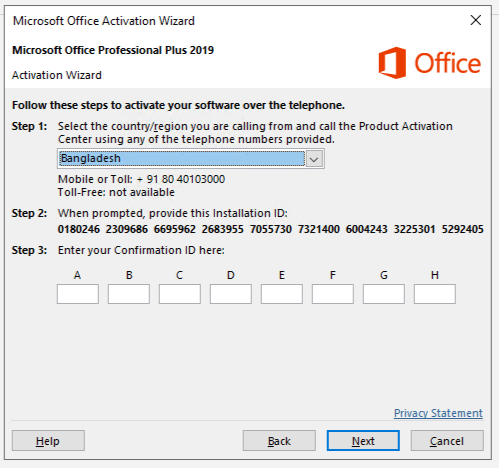 Step 3: Retrieve Installation ID