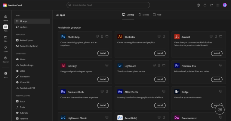 Adobe Creative Cloud Pro Subscription Price In bd photo review